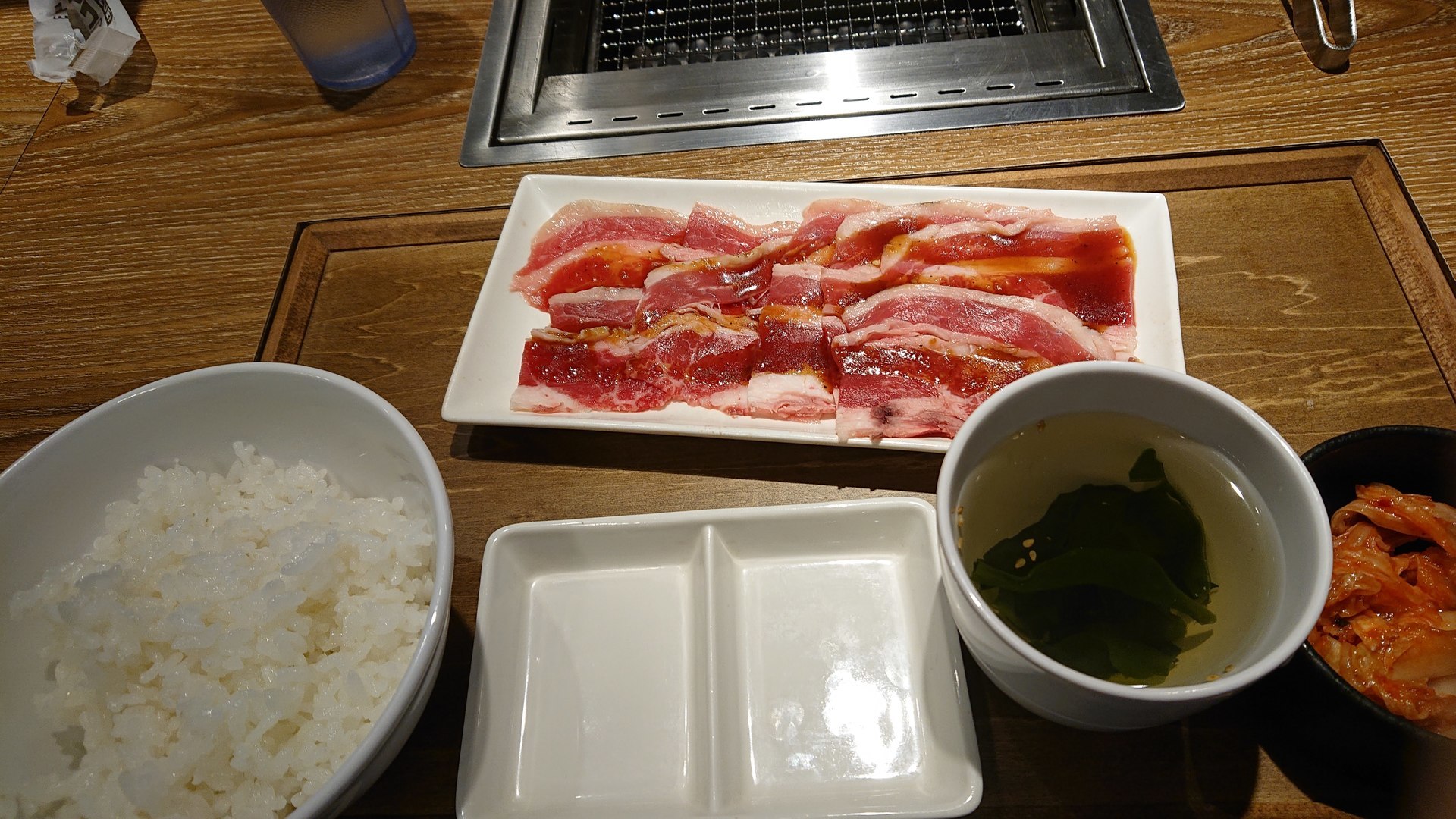 焼き肉ライクで薄切りカルビセット 横浜駅周辺 時々あちらこちら 孤独のワンコインランチ日記