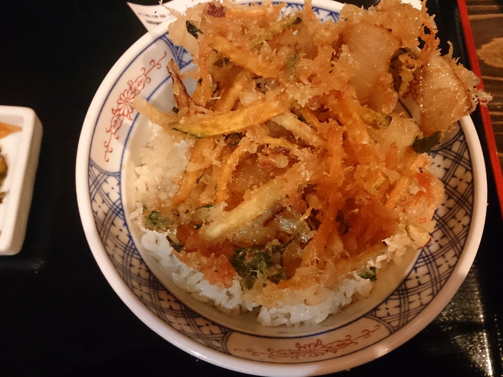 味奈登庵 天理ビル店でかき揚げ天丼 横浜駅周辺 時々あちらこちら 孤独のワンコインランチ日記